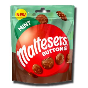 Maltesers Buttons Mint Chocolate Pouch 102g Maltesers Buttons Mint Chocolate Pouch 102g