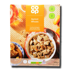 Coop Apricot Wheats 500g Coop Apricot Wheats 500g