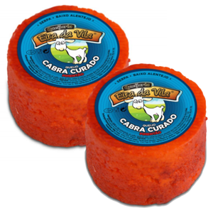 Queijo Cabra Curado Pimentão - Eira da Vila 2x70g Queijo Cabra Curado Pimentão - Eira da Vila 2x70g