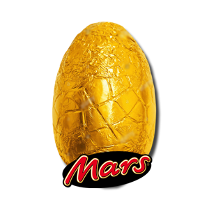 Mars Chocolate Egg in Gold Foil 75g Mars Chocolate Egg in Gold Foil 75g