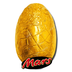 Mars Chocolate Egg in Gold Foil 90g Mars Chocolate Egg in Gold Foil 90g