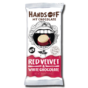 Hands Off My Chocolate Red Velvet White Chocolate 100g Hands Off My Chocolate Red Velvet White Chocolate 100g