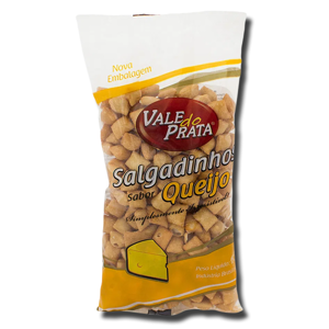 Vale do Prata Salgadinhos Sabor Queijo 120g Vale do Prata Salgadinhos Sabor Queijo 120g