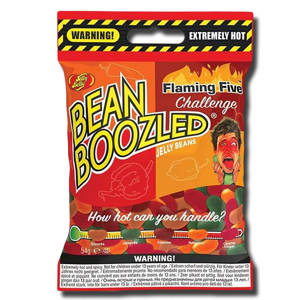 Jelly Belly Bean Boozled Flaming Five bag 54g Jelly Belly Bean Boozled Flaming Five bag 54g