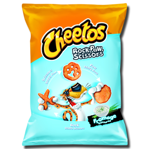 Cheetos Rock Paw Scissors Fromage 85g Cheetos Rock Paw Scissors Fromage 85g