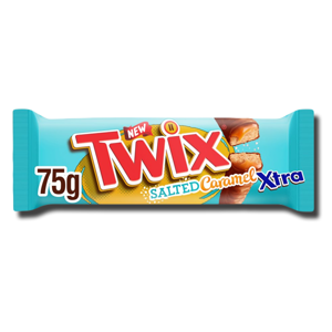 Twix Xtra Salted Caramel Chocolate 75g Twix Xtra Salted Caramel Chocolate 75g