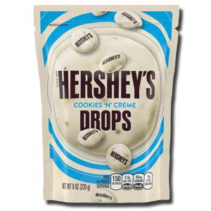 Hershey's Cookies N Cream Drops Pouch 80g Hershey's Cookies N Cream Drops Pouch 80g