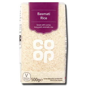Coop Basmati Rice 1Kg Coop Basmati Rice 1Kg