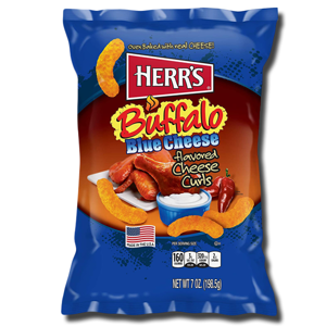 Herr's Buffalo Blue Cheese Curls 85.1g Herr's Buffalo Blue Cheese Curls 85.1g
