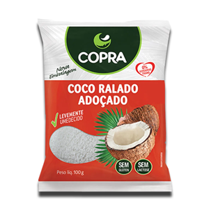 Copra Coco Ralado Adoçado 100g Copra Coco Ralado Adoçado 100g