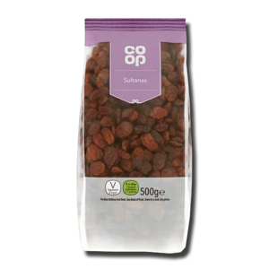 Coop Sultanas 500g Coop Sultanas 500g