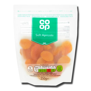Coop Soft Apricots 250g Coop Soft Apricots 250g
