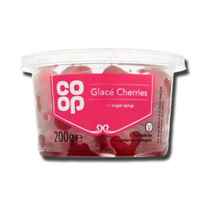 Coop Glacé Cherries 200g Coop Glacé Cherries 200g