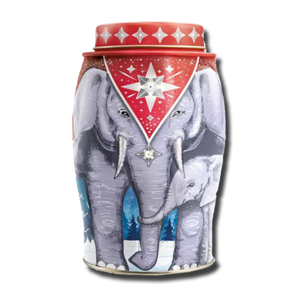 Williamson Large Elephant Winter Star Earl Grey Tin 40's 100g Williamson Large Elephant Winter Star Earl Grey Tin 40's 100g