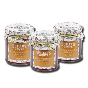 Butler's Grove Cranberry Jelly with Port 227g Butler's Grove Cranberry Jelly with Port 227g
