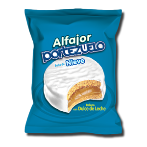 Alfajor Portezuelo Baño de Nieve 40g Alfajor Portezuelo Baño de Nieve 40g