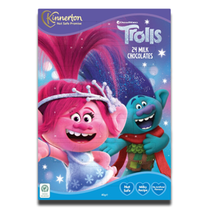 Kinnerton Trolls World Tour Advent Chocolate Calendar 40g Kinnerton Trolls World Tour Advent Chocolate Calendar 40g