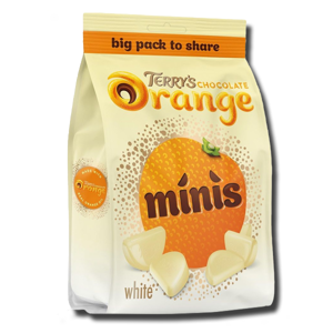 Terry's White Chocolate Orange Minis 140g Terry's White Chocolate Orange Minis 140g