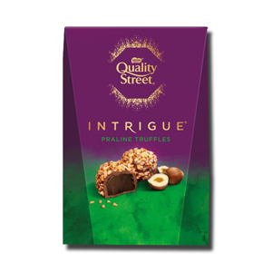 Nestlé Quality Street Intrigue Pralines Chocolate Carton 200g Nestlé Quality Street Intrigue Pralines Chocolate Carton 200g