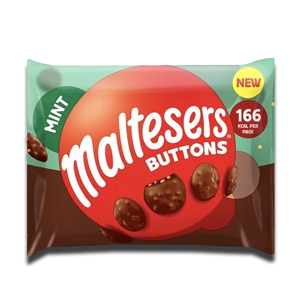 Maltesers Buttons Mint Chocolate Bag 68g Maltesers Buttons Mint Chocolate Bag 68g