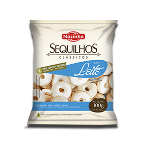 Nazinha Sequilhos Sabor Leite 100g Nazinha Sequilhos Sabor Leite 100g