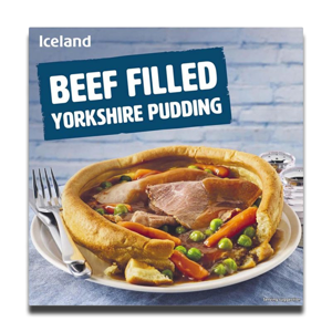 Iceland Beef Filled Yorkshire Puddings 160g Iceland Beef Filled Yorkshire Puddings 160g