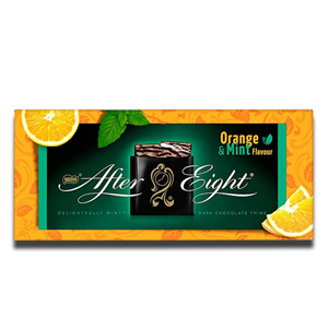 Nestlé After Eight Orange & Mint Flavour 200g Nestlé After Eight Orange & Mint Flavour 200g