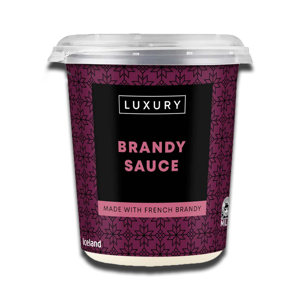 Iceland Luxury Brandy Sauce 500g Iceland Luxury Brandy Sauce 500g