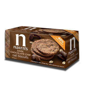 Nairn's Oat Biscuits Dark Chocolate Chip 200g Nairn's Oat Biscuits Dark Chocolate Chip 200g