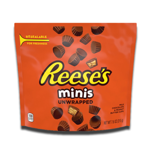Reese's Peanut Butter Cups Minis Unwrapped 120g Reese's Peanut Butter Cups Minis Unwrapped 120g