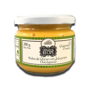 Don Ignacio Cheddar Sauce With Jalapeños 200ml Don Ignacio Cheddar Sauce With Jalapeños 200ml