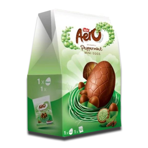 Aero Peppermint 'Mini Eggs' Giant Egg 270g Aero Peppermint 'Mini Eggs' Giant Egg 270g