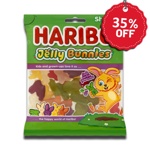 HARIBO Jelly Bunnies Bag 160g HARIBO Jelly Bunnies Bag 160g
