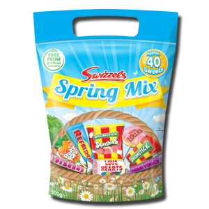 Swizzels Spring Mix Pouch 500g Swizzels Spring Mix Pouch 500g