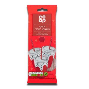 Coop Cola Fizzy Lances 65g Coop Cola Fizzy Lances 65g