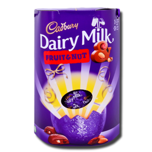 Cadbury Dairy Milk Fruit and Nut Chocolate Egg 302g Cadbury Dairy Milk Fruit and Nut Chocolate Egg 302g