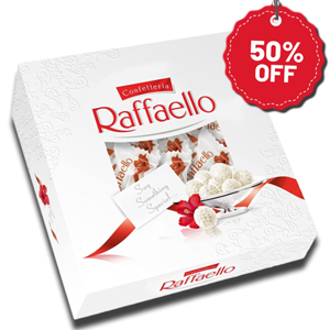 Ferrero Raffaello 24 Pieces 240g Ferrero Raffaello 24 Pieces 240g