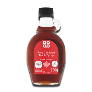 Coop Pure Canadian Maple Syrup 250g Coop Pure Canadian Maple Syrup 250g