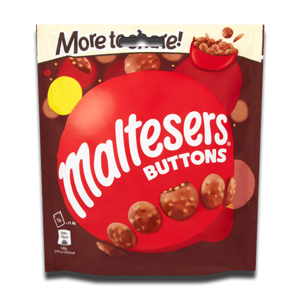 Maltesers Buttons Chocolate More to Share Pouch Bag 189g Maltesers Buttons Chocolate More to Share Pouch Bag 189g