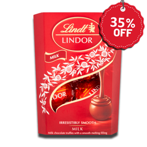 Lindt Lindor Milk Chocolate Truffles Box 37g Lindt Lindor Milk Chocolate Truffles Box 37g