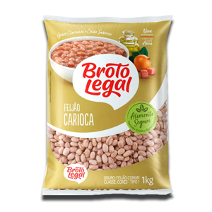 Broto Legal Feijão Carioca 1Kg Broto Legal Feijão Carioca 1Kg