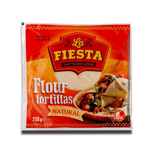 La Fiesta Flour Tortillas Natural 320g La Fiesta Flour Tortillas Natural 320g