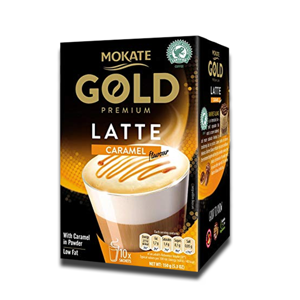 Mokate Gold Premium Latte Caramel 150g Mokate Gold Premium Latte Caramel 150g