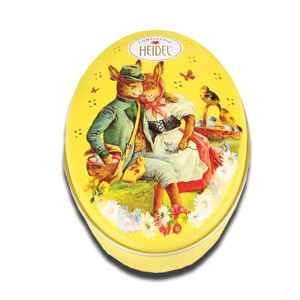 Heidel Ovos Chocolate Tin 32g Heidel Ovos Chocolate Tin 32g