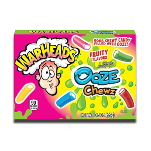 Warheads Ooze Chewz Sour Candy 99g Warheads Ooze Chewz Sour Candy 99g
