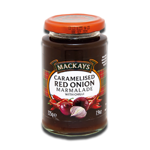 Mackays Caramelised Red Onion Marmalade with Chilli 225g Mackays Caramelised Red Onion Marmalade with Chilli 225g
