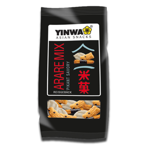 Yinwa Asian Arare Mix Rice Peanuts Snack 90g Yinwa Asian Arare Mix Rice Peanuts Snack 90g