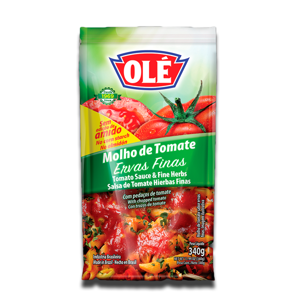 Olé Molho de Tomate Ervas Finas 340g Olé Molho de Tomate Ervas Finas 340g