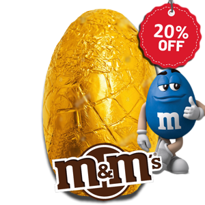 M&M's Chocolate Egg in Foil 190g M&M's Chocolate Egg in Foil 190g
