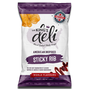 The Kings Deli Sticky Rib 40g The Kings Deli Sticky Rib 40g